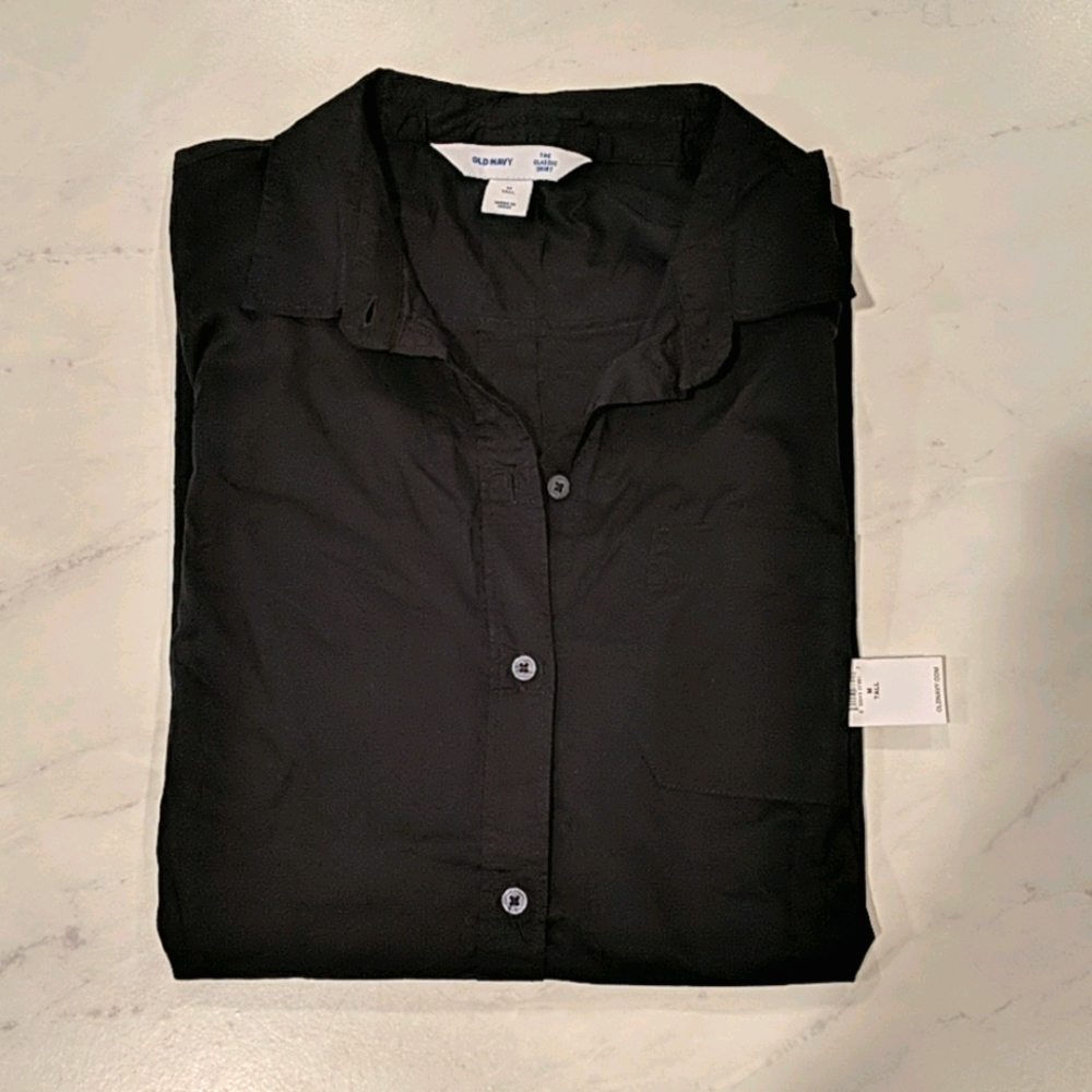 Old Navy Women's Tall Black Long Sleeve
